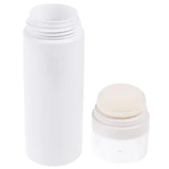 Компактна бутилка за съхранение, Е Пудреница, Контейнер за грижа за кожата, Малки пластмасови контейнери
