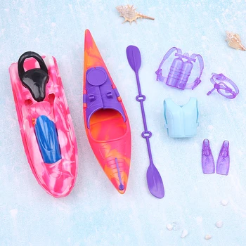 Модни плажни аксесоари, Дъска за сърф, Каяк, моторни лодки, Летни плажни бански костюми, l за Кукли, Забавна играчка