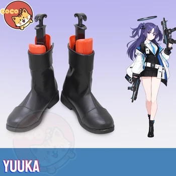 Обувки За Cosplay Yuuka Game Blue Archive Обувки За Cosplay Yuuka Hayase Обувки Yuuka Унисекс За Ролеви Игри От Всякакъв Размер CoCos