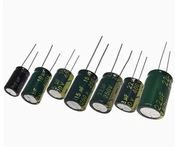 10 бр./лот 10 icf 50 В 10mf 105C 5x11 mm Алуминиеви електролитни кондензатори 50V10UF бразда изход 10 бр.