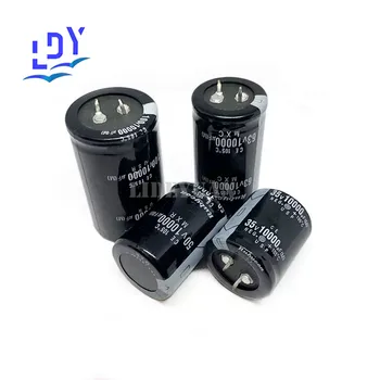 1бр кондензатор от бичи рога 100 от 1800 uf 30X25 Алуминиеви електролитни кондензатори 1800 uf 100 В 30X25 Серия LS