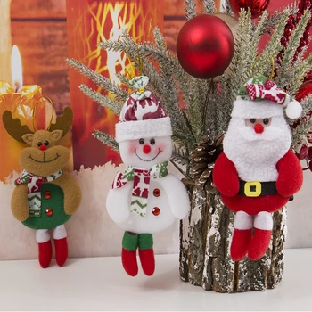 2024 Сладък Дядо Коледа, Снежен Човек, Кукли, Коледна Елха, Украса За Дома, Коледен Елф, Навидад, Нова Година Подаръци За Деца, Весел Коледен Декор
