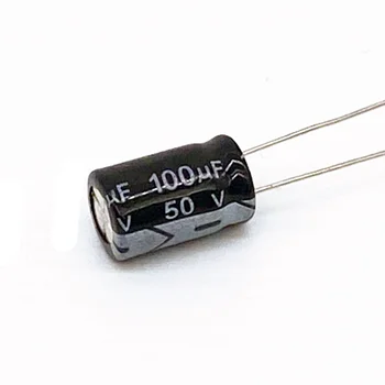 20PCS Високо качество 50V100UF 8*12 мм 100 uf 50V 8*12 Електролитни кондензатори