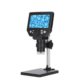 G1000 4,3-Инчов LCD екран 1000X Дигитален Микроскоп За Запояване Инструмент Регулируем Мерник 1080P Голямо Основание Въртящ се Дисплей
