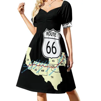 Route 66 Dress Вечерна рокля рокли за жени