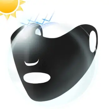 UV-защитна маска за лице, Охлаждаща маска за лице, Ледена Коприна, Тънък охлаждащ Годишният Моющийся Прахоустойчив Хидратиращ шал за лице