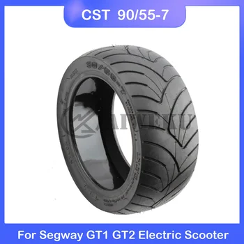 А безкамерни гуми за Супермощного Електрически Скутери Segway Ninebot GT1/GT2 90/55-7 Вакуумни Гуми с Желеобразным Лепило