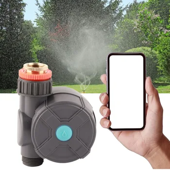 Градински Bluetooth-таймер за поливане, контролер за поливане на маркуча С дистанционно управление автоматично спрей за готвене, Аксесоари