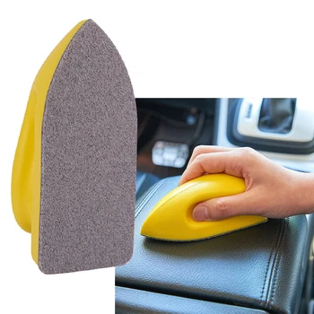 Дръжка за миене на винил и кожа четки Детайл инструмент Нано-четка за почистване на Авто Аксесоар за почистване на вътрешността на колата