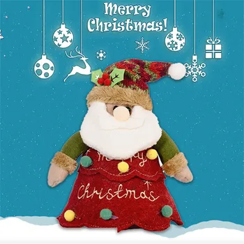 Дядо Коледа е Коледната Кукла Забавни Коледни Декорации за Дома Лосове Коледни Украси Коледно Дърво Декор 2023 Навидад Натальные Подаръци