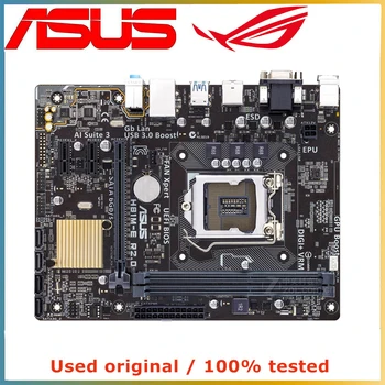 За ASUS H81M-E R2.0 дънната Платка на компютъра LGA 1150 DDR3 16G За Intel H81 Десктоп дънна платка SATA III PCI-E 3,0x16