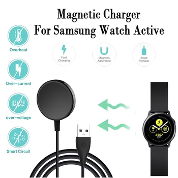 Зарядно Устройство За зареждане часа бърза Безжична докинг станция за Samsung Galaxy watch active 2 Аксесоари за умен-гривни