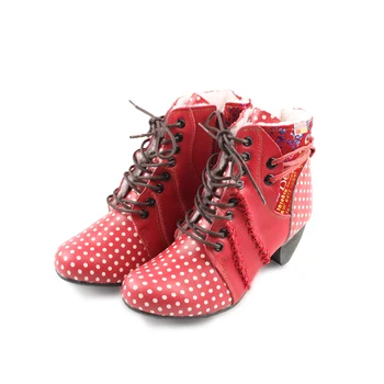 Зимни дамски обувки SHOELANDER от естествена кожа в грах с топла подплата от изкуствена кожа и мокасини ръчно фърмуера отвътре