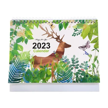 Календар на Сърна в 2023 Година, Английски Дизайн, Тенис на Учебния план, Тенис на Украшение, Домашен настолен Бележник