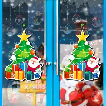 Коледна подвесная табела на вратата на празнична тематика, Празнична табела на вратата на Дядо Коледа, светъл празнична украса за лесно бягство