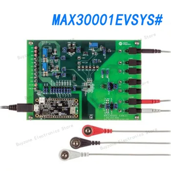 Комплект за оценка на MAX30001EVSYS #, измерване на биопотенциала и биоимпеданса MAX30001, разработване на носене устройства