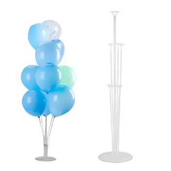 Комплект За Притежателите на Каботажните За балони Прозрачна Поставка За Пръчки За балони Стабилен Държач За Щеки, балони И Поставка За Коледа, на рождения Ден на Бала