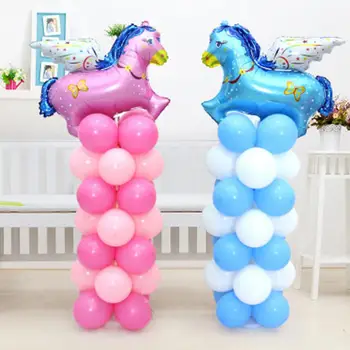 комплект колони с балони 30 см, бяло разширена база за балони, лесен монтаж, комплект каботажните за колони с балони за душата на дете, сватба, рожден ден