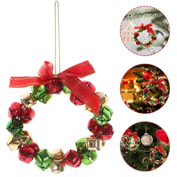 Креативен Коледен Звънец, Окачен декор, Коледно дърво, Подвесная вратата, Стоки за домашния офис (червено, зелено, златни