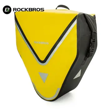 Официални чанти Rockbros и кошници 100% Водоустойчив МТБ велосипедна чанта за по-дълги пътувания, чанта за багаж, 20л Аксесоари за Велосипеди