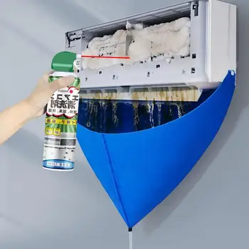 Стенен Чанта за почистване на климатик В стаята, Разделени Калъф за измиване на Климатика, Инструмент за почистване на филтър на климатика