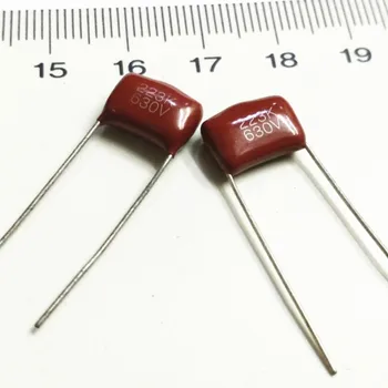 Съпротивление на кондензатора Cbb Понижающая капацитет 223 630 В 0,022 icf Стъпка контакт 10 мм
