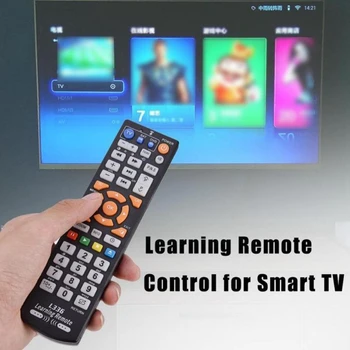 Универсално ИНФРАЧЕРВЕНО дистанционно управление L336 за телевизор с 42 клавишите обучение Smart Remote Control За телевизор CBL DVD, SAT STB DVB HIFI TV BOX видео STR-T