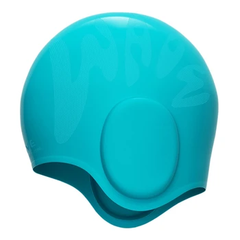 Унисекс Детска шапка за плуване 3D Защита на ушите Силиконова шапка за плуване Водоустойчив здрава шапка за плуване за бебета Момчета и момичета